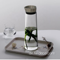 Custom 1200ml Glass Pitcher Carafe Set